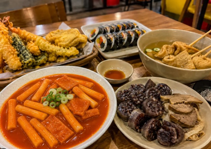 Korean casual street food restaurant